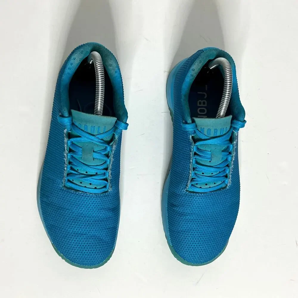 NoBull Superfabric Trainer Sneakers Blue Women's Shoe Size 8.5